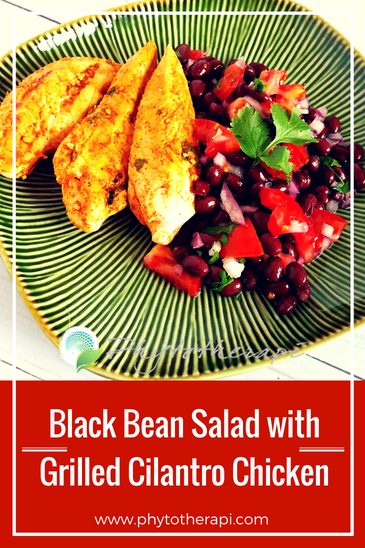 Black bean salad with grilled cilantro chicken.png